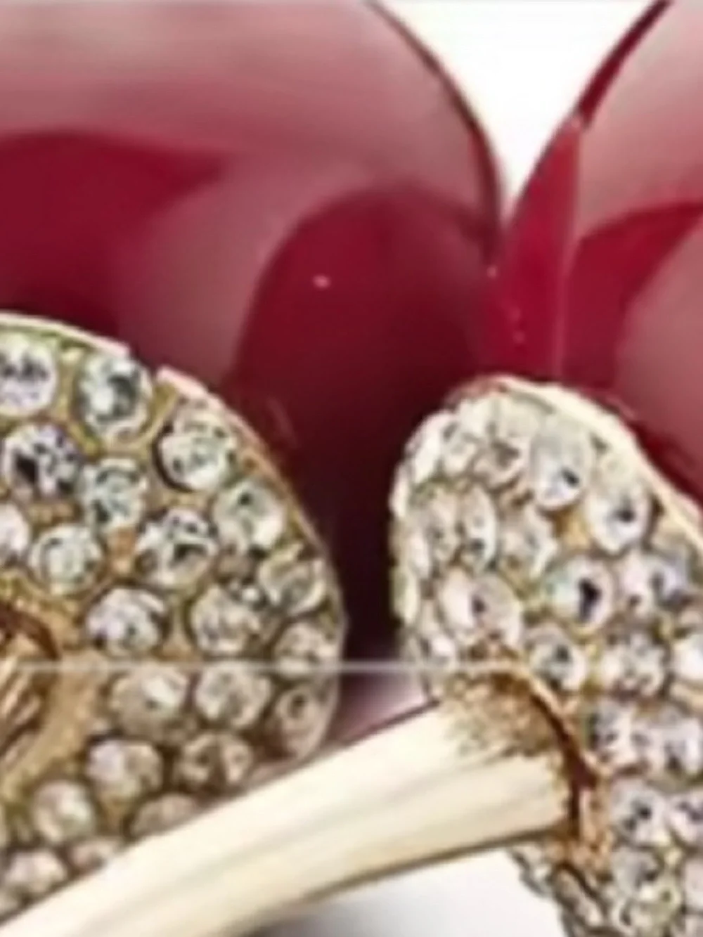BLINGED CHERRY CHARM